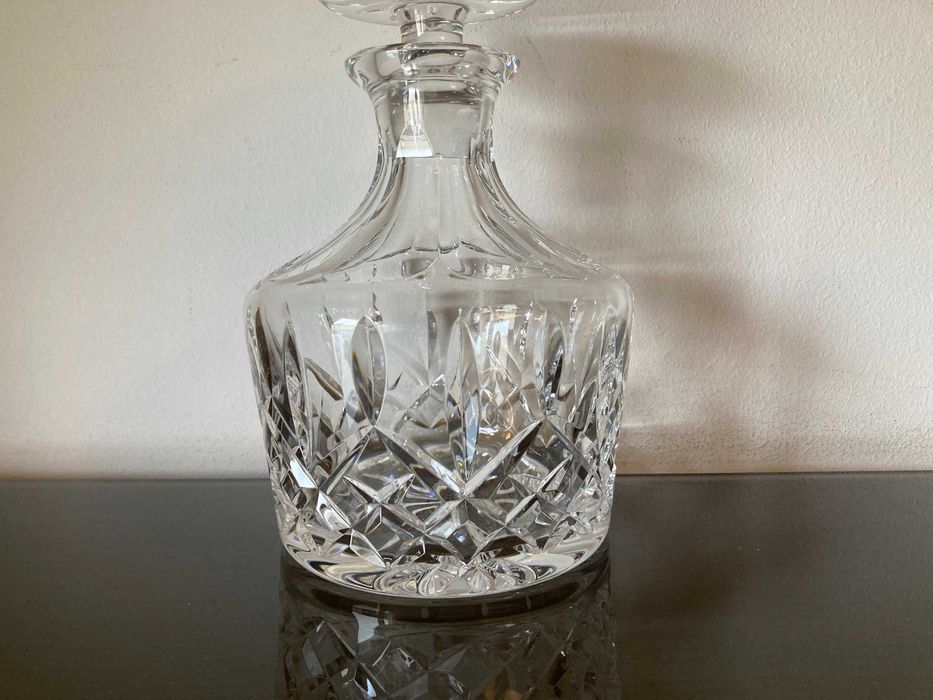 Garrafa de cristal marca Atlantis sem uso