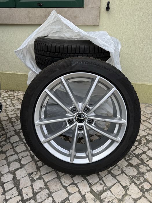 Jantes Borbet e Pneus de Inverno Continental 225/50 R18