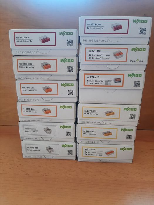 Szybkozłączki Wago