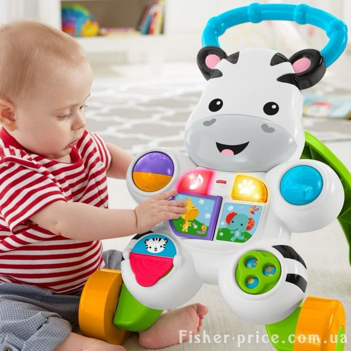 Інтерактивні ходунки Fisher-Price Зебра