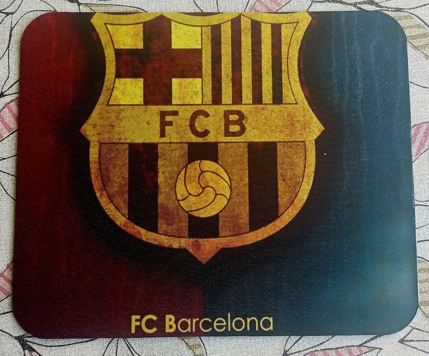 FC Barcelona prezent dla kibica piłki nożnej dla niego podkładka pod mysz