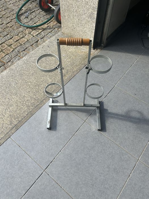 Suporte para botijas soldar