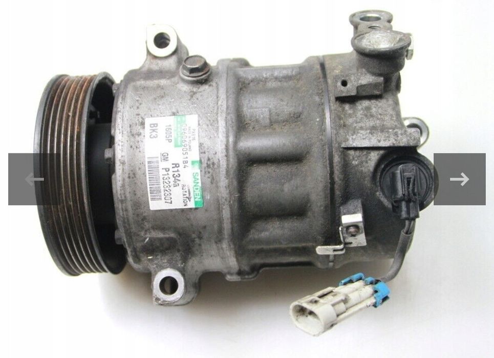 Компрессор кондиціонера опель зафіра 2.2дті