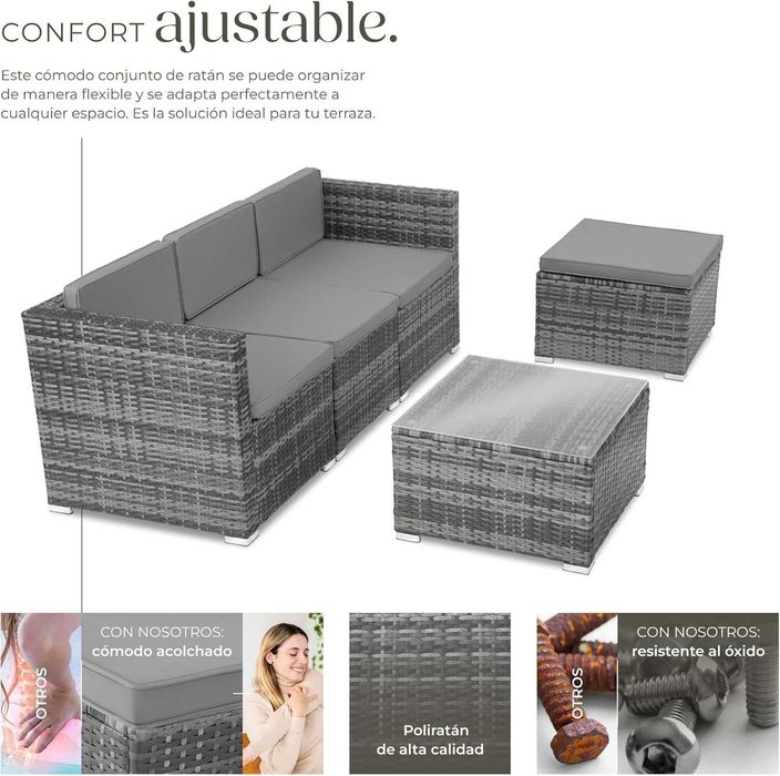Sofas Jardim Exterior