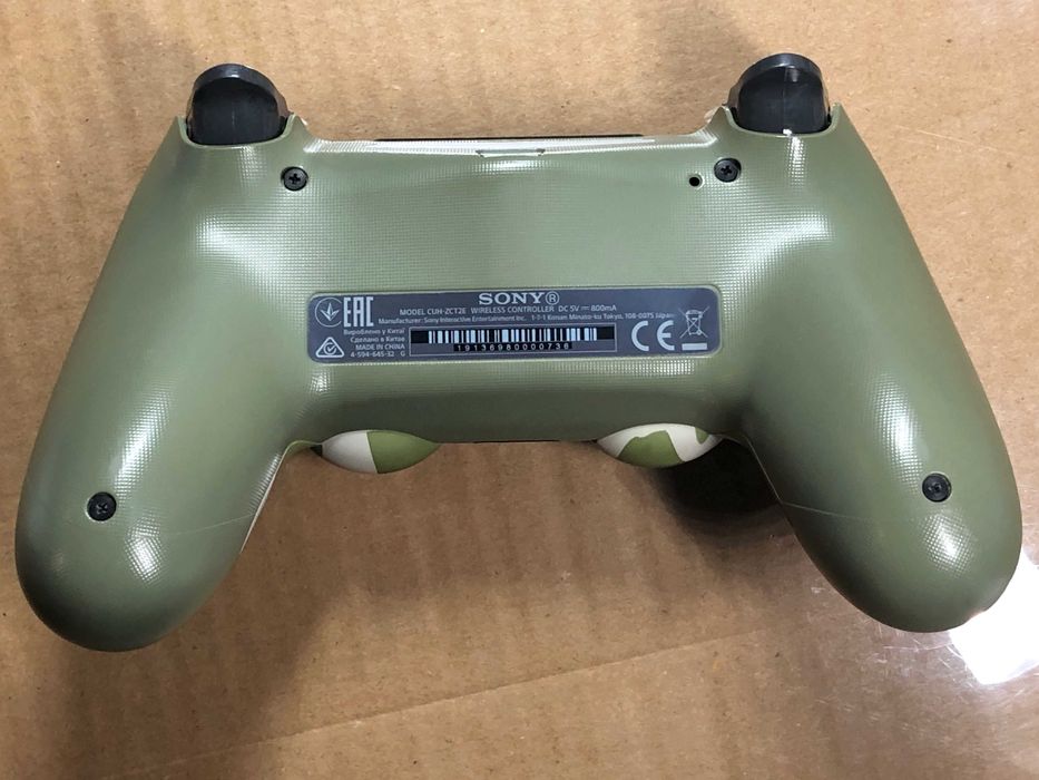 [2 шт] Sony DualShock 4 V2 (Green Camouflage + Magma Red) Оригінал