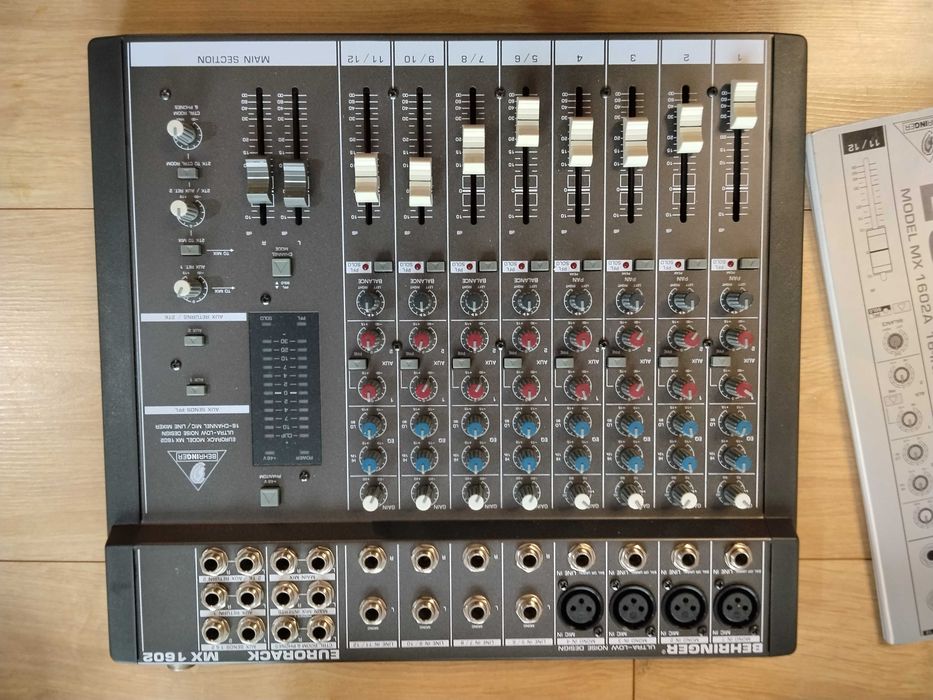 Mikser Behringer Eurorack MX 1602