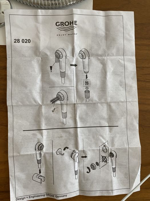 Гігієнічний набір Grohe Tempesta-F Trigger Spray 30 (27514000)