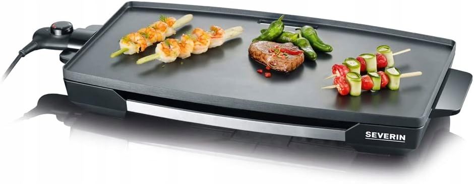Grill elektryczny płyta Teppan Yaki Severin KG 2397 czarny 2200 W