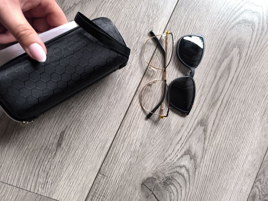 Oprawki do okularów korekcyjnych z nakładką okularów przeciwsłonecznyc