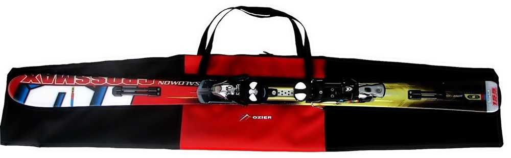 Zestaw dwóch pokrowców na narty