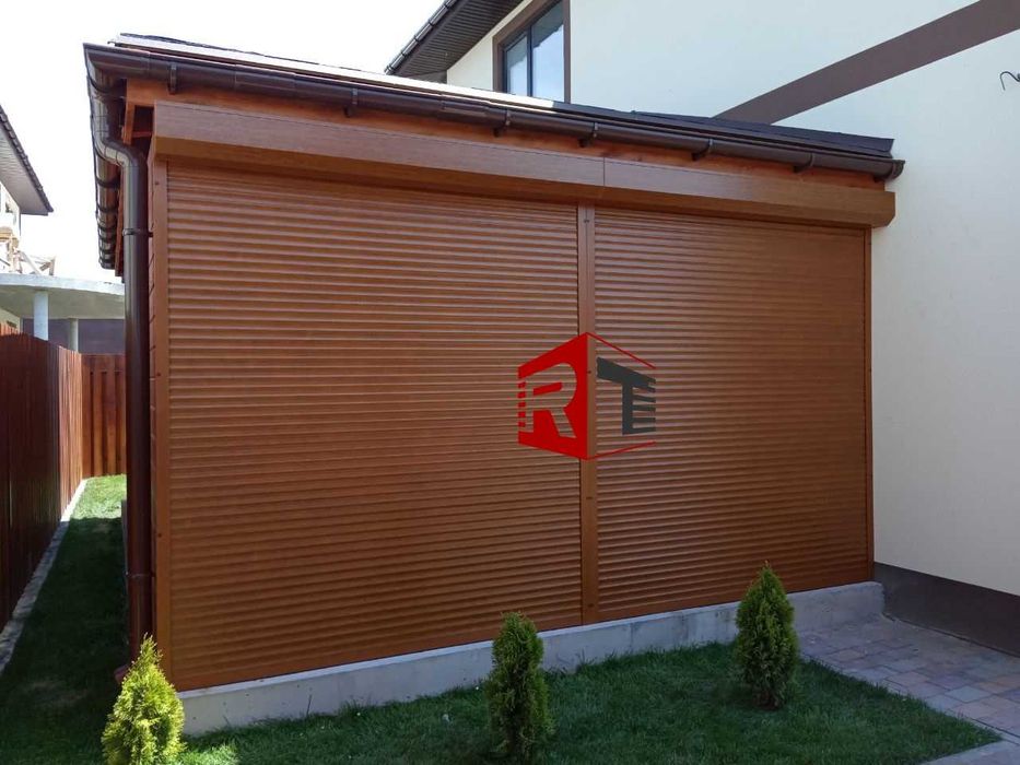 Ролети захисні зовнішні. Рольставні. Дверні ролети. Гаражні ролети