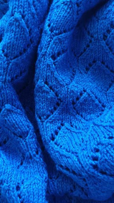 Handmade kamizelka dzianinowa