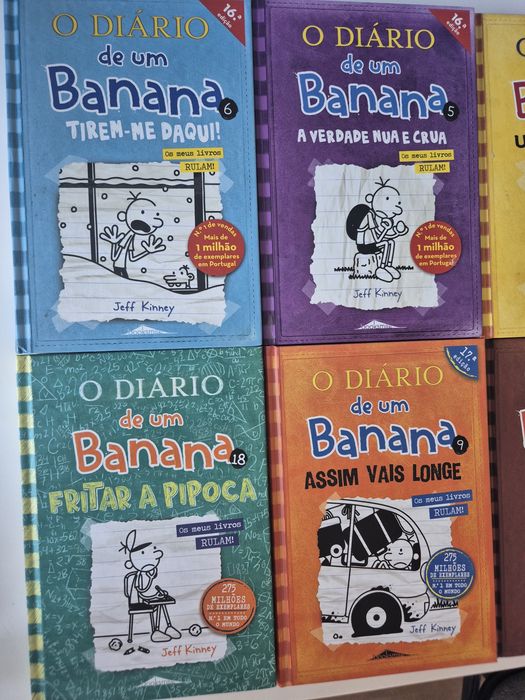 Livros Infantis Diario de um Banana