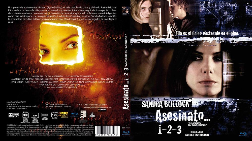 Asesinato 1, 2, 3/Crimes Calculados(Blu-Ray)