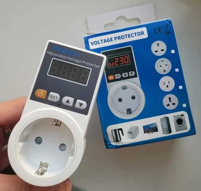 Відсікач напруги(реле) 16АЗахистить вашу техніку