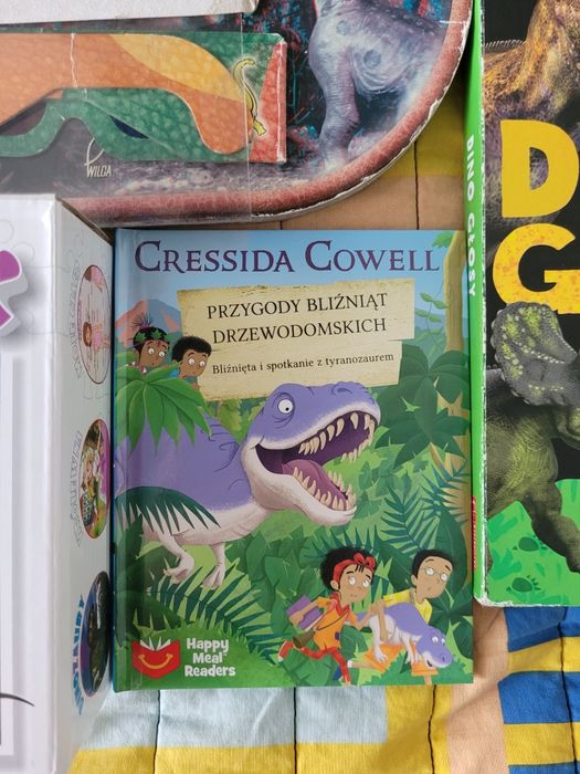 Książki o dinozaurach Zestaw