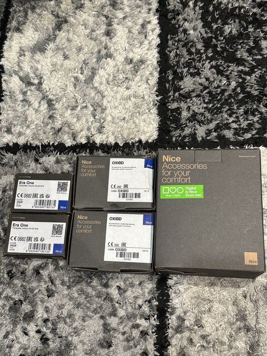 Sprzedam zestaw nice piloty, odbiorniki,  lampa