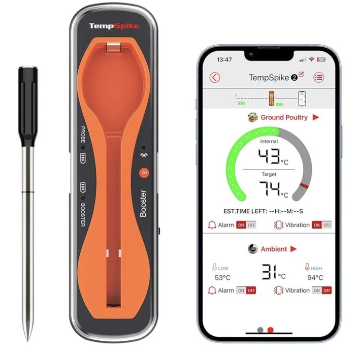 Termometro Tempspike bluetooth para assar, fritar, assar carne - profi