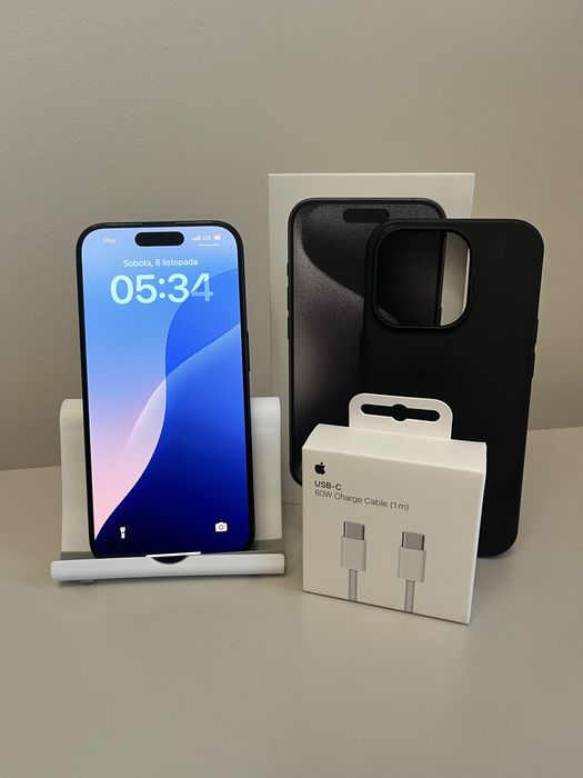 Iphone 15 Pro | 128 Gb | Stan idealny | Gratisy +++