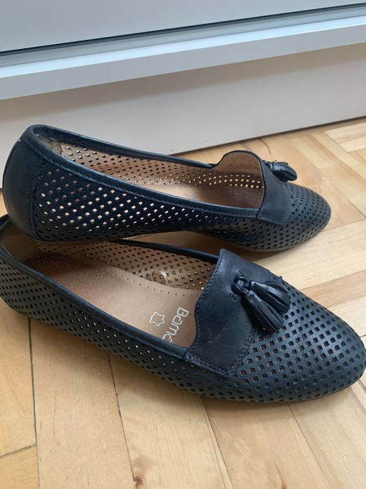 Skórzane buty damskie Bama 39