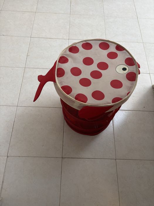 Cesto arrumacao brinquedos