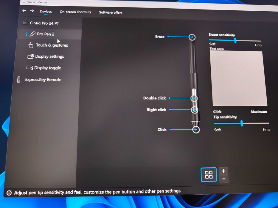 Mesa Digitalizadora Wacom Cintiq Pro 24 Touch