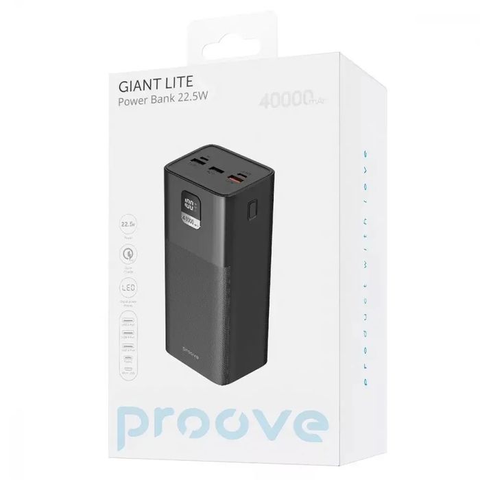 Proowe  PowerBank 40000 mAh 22.5W