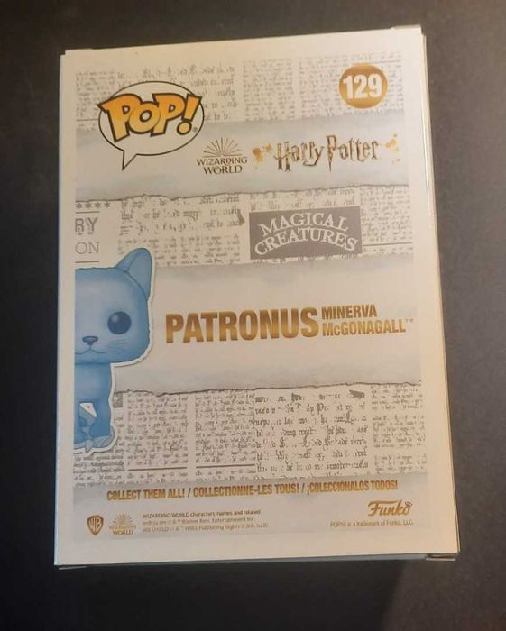 Pop Funko Harry Potter Patronus Minerva McGonagall nº 129