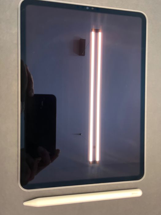 iPad Pro de 11" (mod. A1980) com caneta e capa, tudo em estado impecável