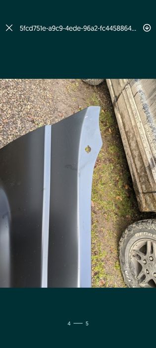 Крило Jeep Grand Gheroke, ліве/праве.1999-2004WJ