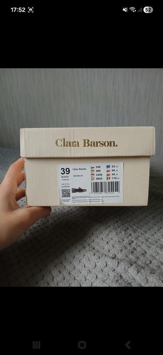 Mokasyny Clara Barson