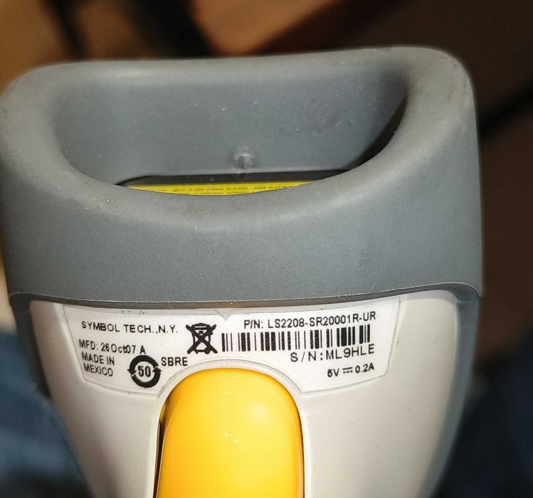 Skanery czytniki kodów kreskowych Symbol  3 szt