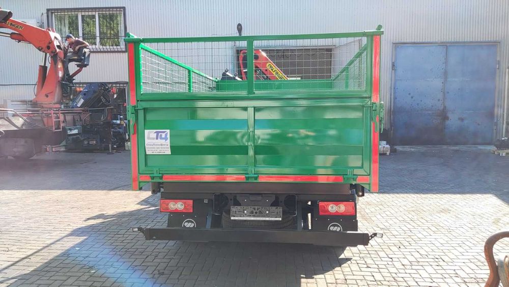 Самоскид з КМУ, самосвал, кран-маніпулятор, КМУ