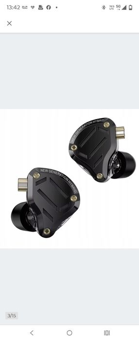 Hybrydowe słuchawki dokanałowe

KZ ZS10 PRO 2 - Czarne