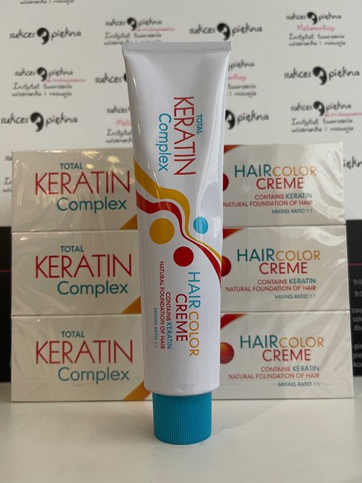Farba do włosów Total Keratin Complex (kolor 6/345 meranti)