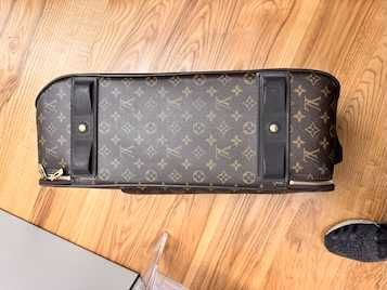 Mala Bordo Vintage Louis Vuitton Monogram Canvas Pégase 65 Rarissima