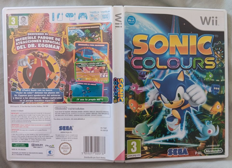 Sonic Colors Nintendo Wii