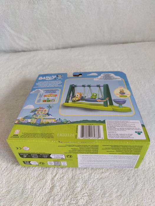Nowy zestaw Bluey turtleboy playground. Plac zabaw z żółwiem i Bingo