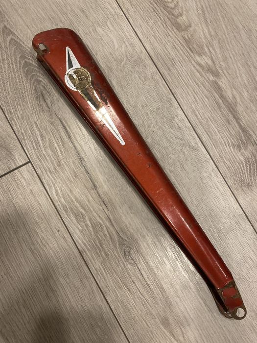 Rama romet reksio 16 cali czerwona poprzeczka przykręcana PRL