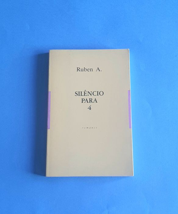 Silêncio para 4: romance / Ruben Andresen Leitão 1990