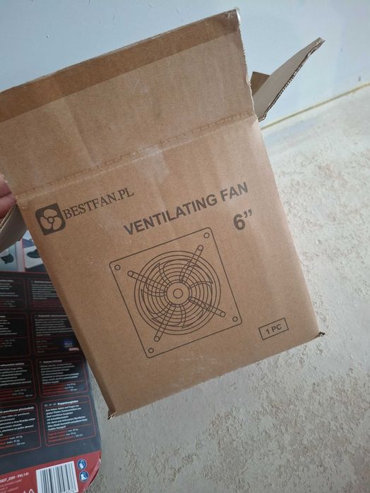 Wentylator osiowy scienny 150mm 230v Bestfan BFD-150bl