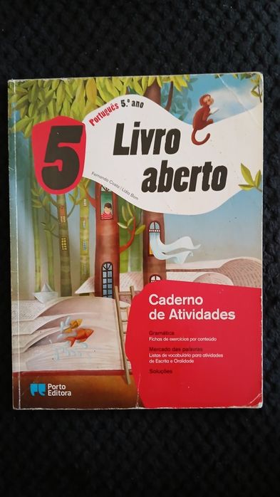 Caderno de atividades português ano