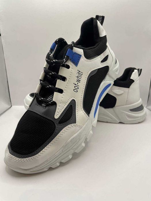 męskie tenisówki Oof-whitf sneakersy niebieskie, czarne 43 А25