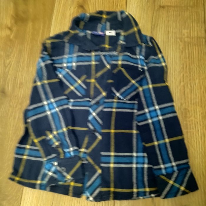 Koszula flanelowa krata 98/104