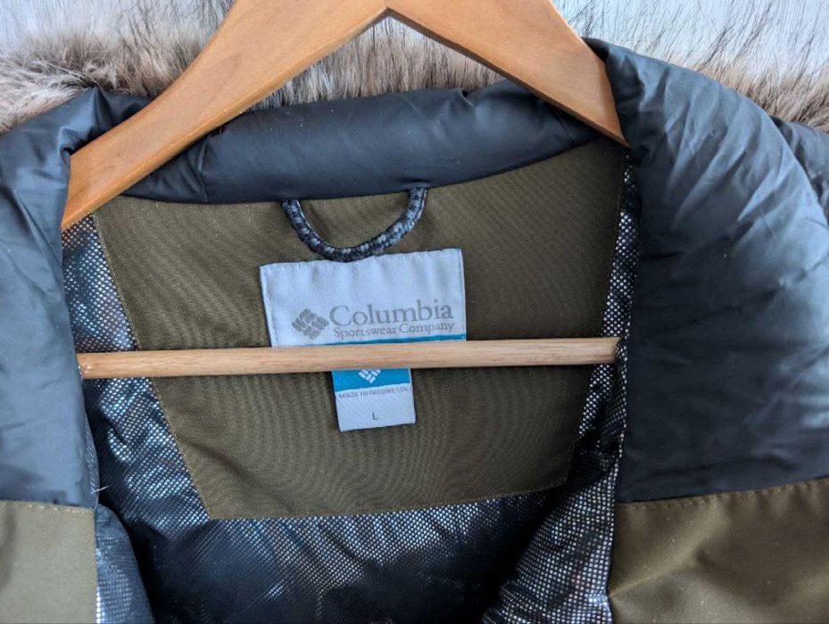 Зимова пухова парка Columbia South Canyon Long Down XL (як нова)