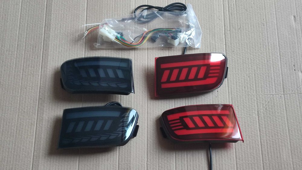 Габариты заднего бампера Toyota Land Cruiser Prado 120 (03-09)