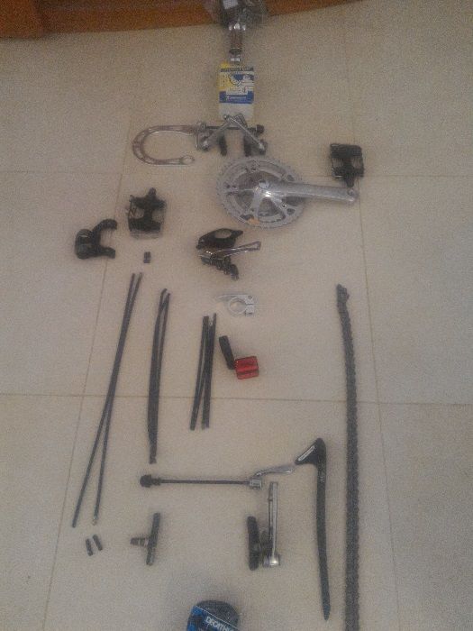 Conjunto Shimano Deore XT bicicleta montanha