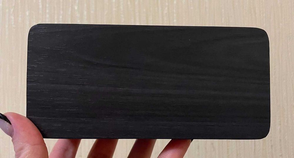 Будьльник!FiBiSonic LED Дерев'яний,  бездротовим зарядним пристроєм