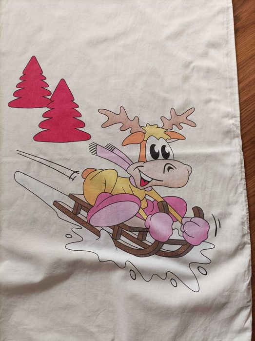 Pościel dziecięca Renifer + maskotka