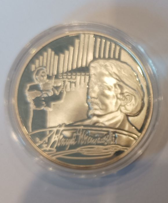 Moneta kolekcjonerska 10 zł Henryk Wieniawski 2001r
